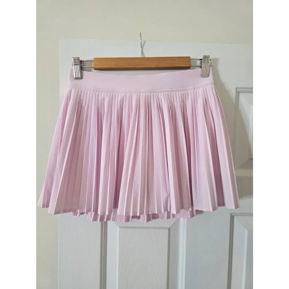 Lululemon RePleat High-Rise Tennis Skirt,  Pink Pearl 6 $88